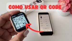 Como usar o QRCode do Smartwatch para baixar e sincronizar APP Smartwatch
