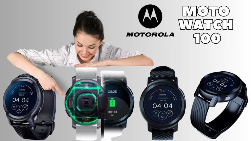 Explore o Moto Watch 100, um smartwatch projetado para aprimorar sua jornada diária. Com recursos avançados de saúde, como monitoramento de atividade física e frequência cardíaca, este dispositivo oferece insights valiosos para o seu bem-estar. Além disso, o design elegante e a interface intuitiva proporcionam uma experiência de uso excepcional. Mantenha-se conectado, monitore suas metas de fitness e adicione um toque de estilo ao seu pulso com o Moto Watch 100 – a escolha ideal para quem busca funcionalidade e sofisticação.