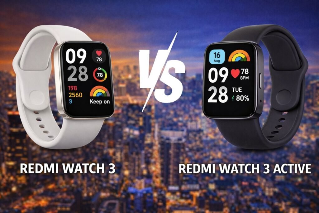 Redmi Watch 3 vs Redmi Watch 3 Active