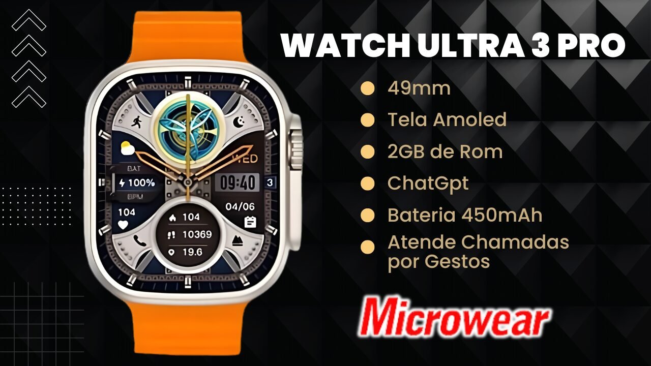Microwear Watch Ultra 3 Pro