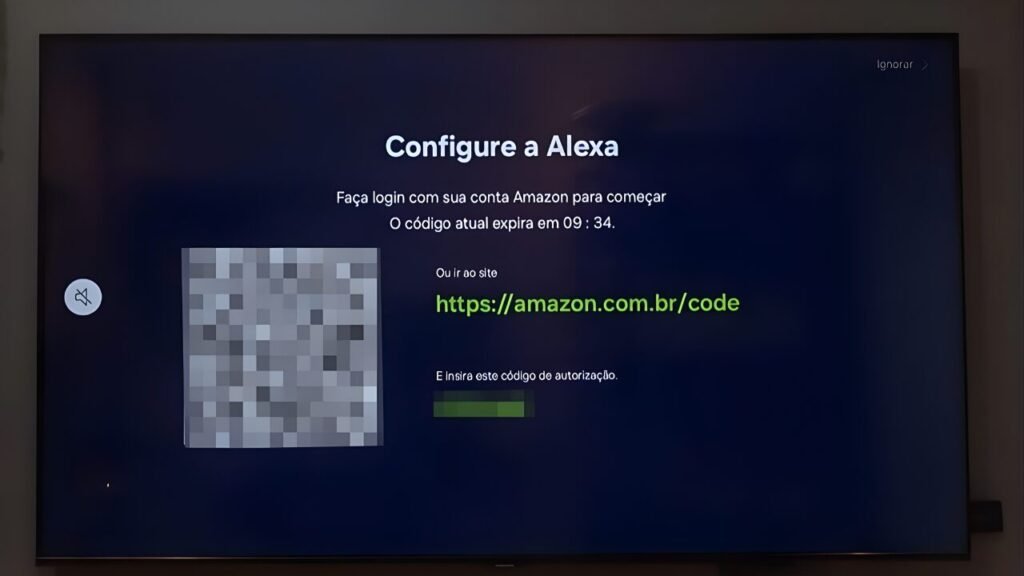 configurar a Alexa nativa nas TVs Samsung