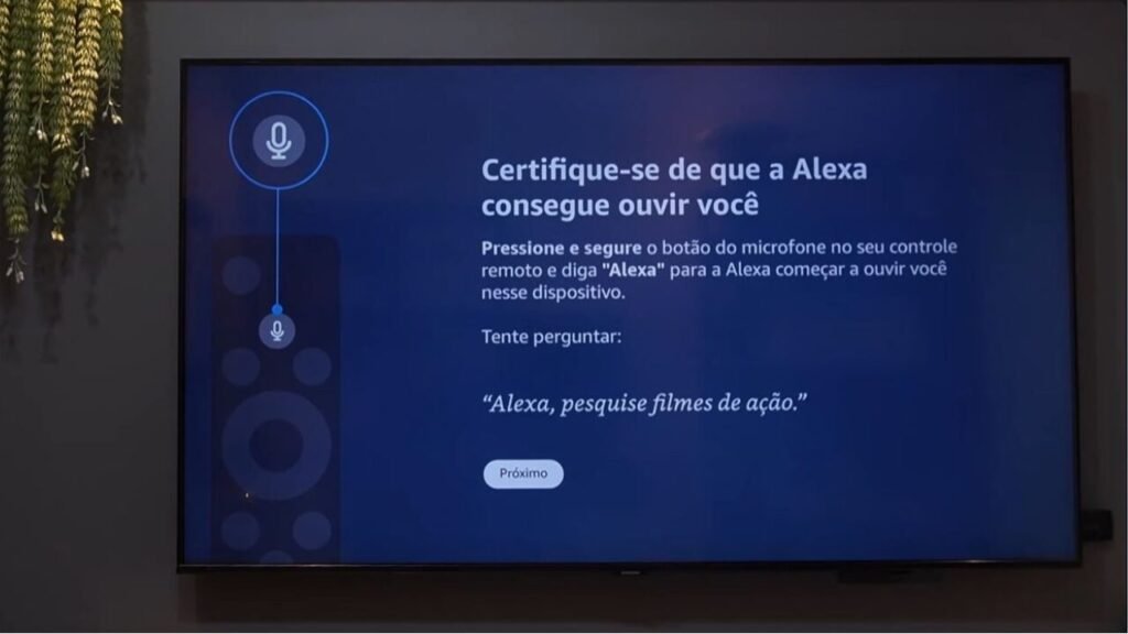 configurar a Alexa nativa nas TVs Samsung