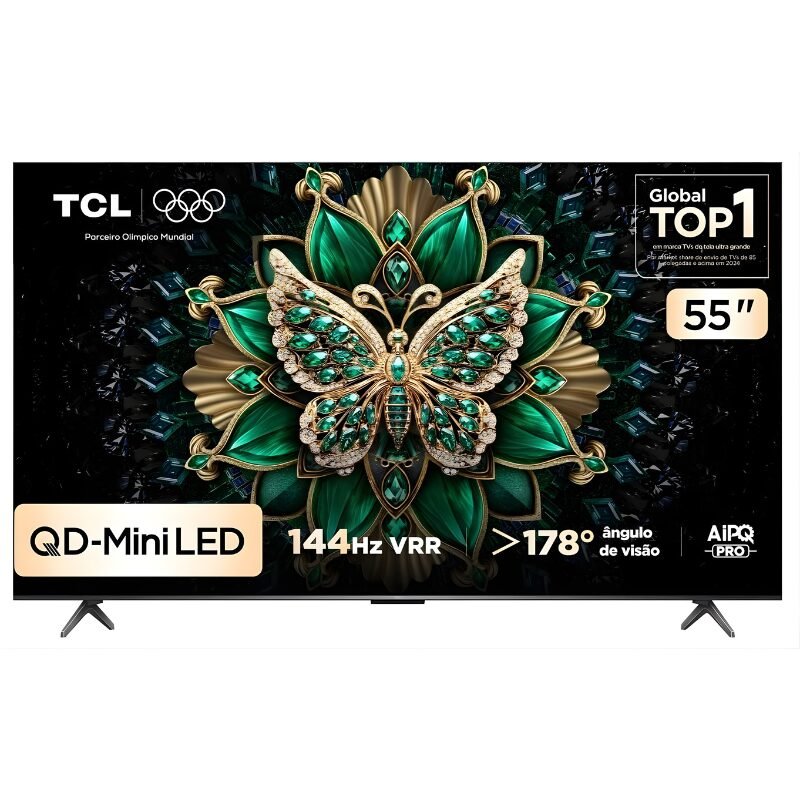 TCL C6K TV gamer 4K 120Hz VRR para PS5 Xbox custo-benefício