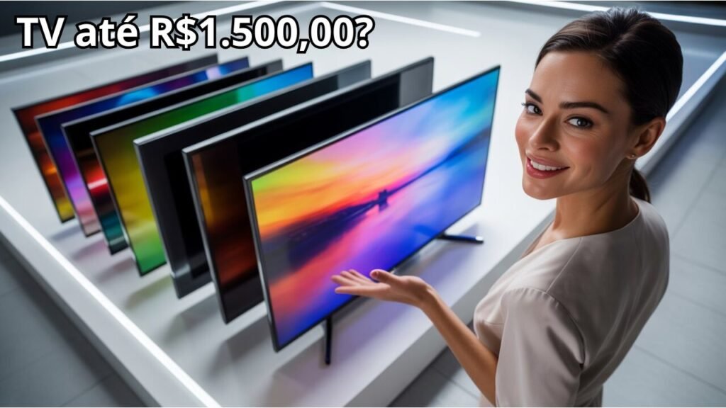 smart tv até 1500 reais