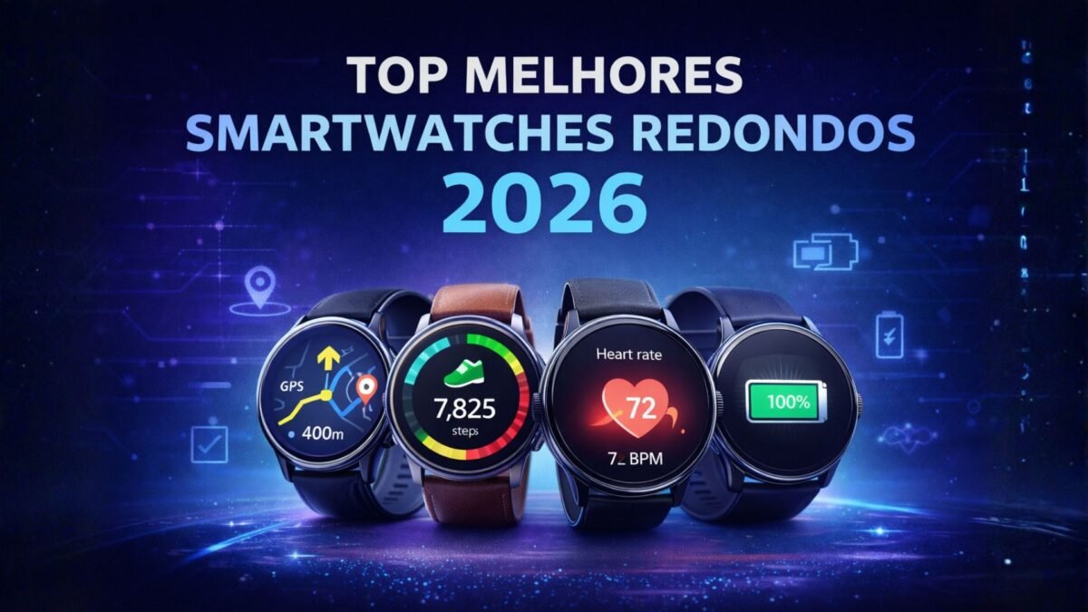 Melhores Smartwatches Redondos